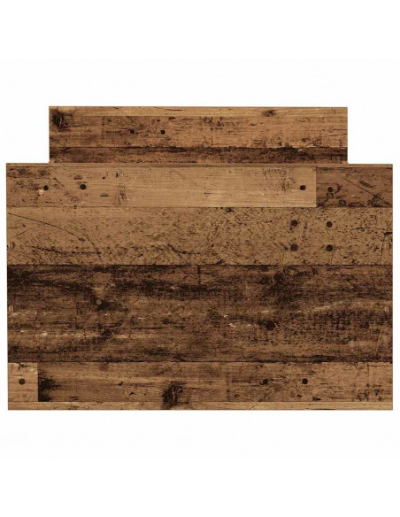 Giroletto senza Materasso Legno Antico 90x200cm in Truciolato