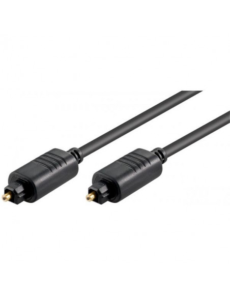 Goobay AVK 220-200 2.0m 5.0 mm cavo audio 2 m TOSLINK Nero