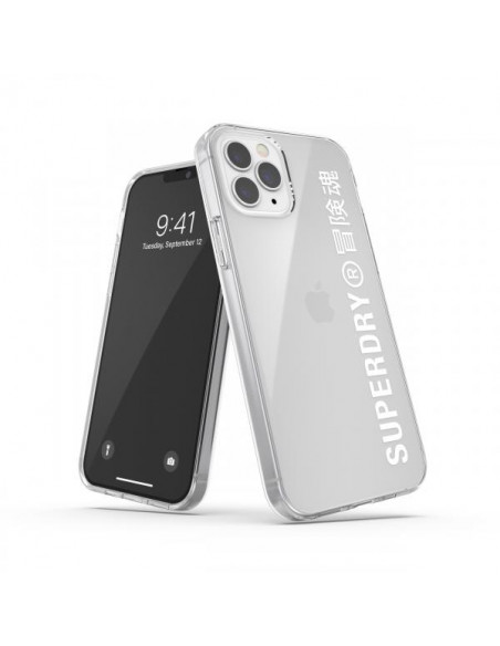 SuperDry 42596 custodia per cellulare 15,5 cm (6.1") Cover Trasparente