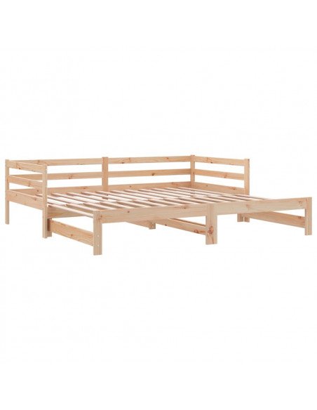 Lettino Estraibile senza Materasso 80x200 cm