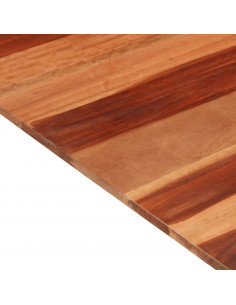 Piano Tavolo in Legno Massello di Acacia 15-16 mm 70x90 cm