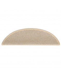 Tappeti Autoadesivi Scale Aspetto Sisal 30pz 56x17x3 cm Berbero