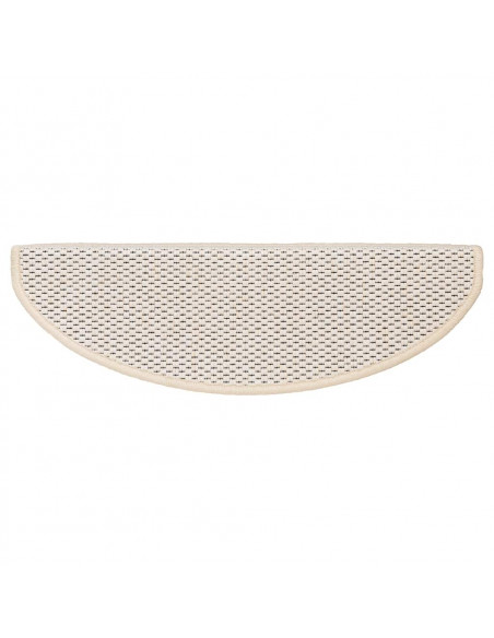 Tappeti Autoadesivi Scale Aspetto Sisal 30pz 65x21x4 cm Berbero