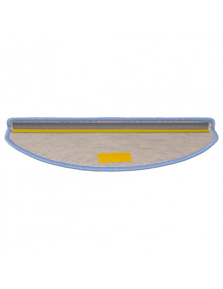 Tappeti Autoadesivi per Scale Aspetto Sisal 30pz 65x21x4 cm Blu
