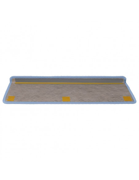 Tappeti Autoadesivi per Scale Aspetto Sisal 30pz 65x21x4 cm Blu