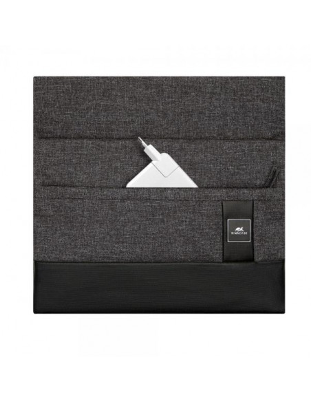 Rivacase 8802 borsa per notebook 33,8 cm (13.3") Custodia a tasca Nero, Grigio
