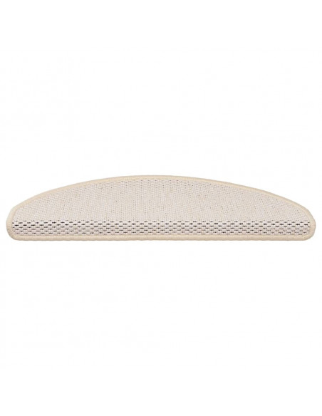 Tappeti Autoadesivi Scale Aspetto Sisal 30pz 65x21x4 cm Berbero