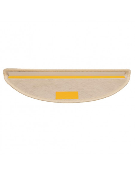 Tappeti Autoadesivi Scale Aspetto Sisal 30pz 56x17x3 cm Berbero