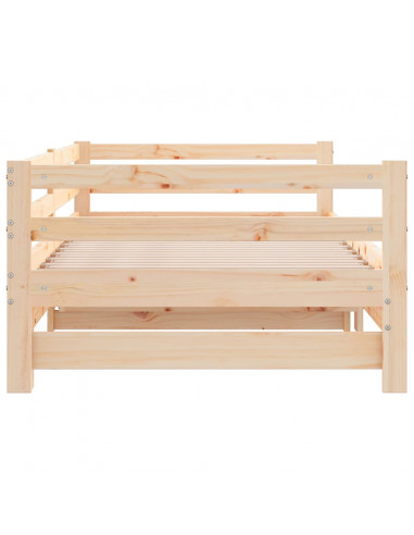 Lettino Estraibile senza Materasso 80x200 cm