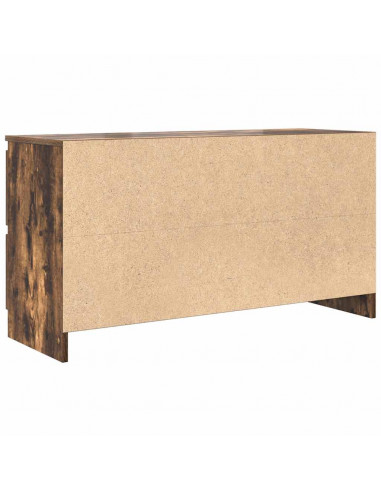 Mobile TV Rovere Fumo 100x35x54 cm in Legno Multistrato