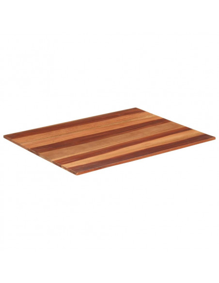 Piano Tavolo in Legno Massello di Acacia 15-16 mm 70x90 cm