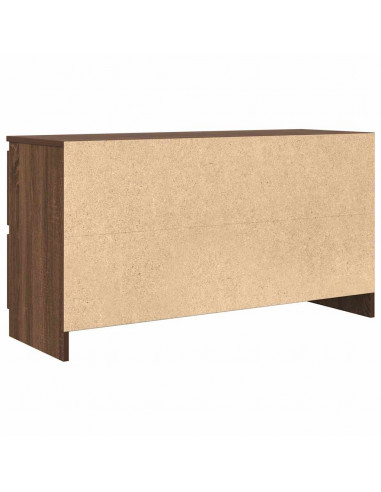 Mobile TV Rovere Marrone 100x35x54 cm in Legno Multistrato