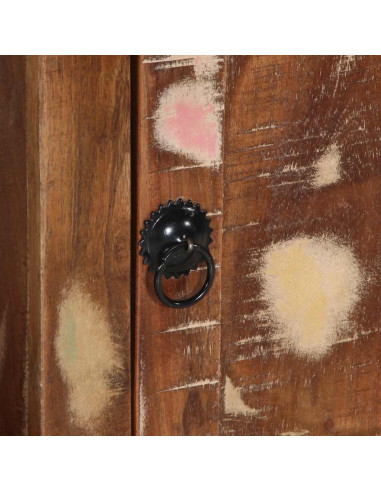 Mobile Porta TV 105x46x32 cm in Legno Massello di Recupero