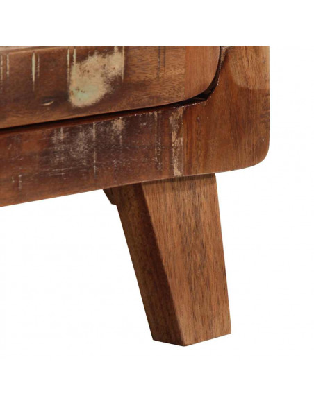 Mobile Porta TV 105x46x32 cm in Legno Massello di Recupero