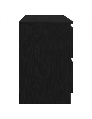 Mobile Porta TV Nero 100x35x54 cm in Legno Multistrato