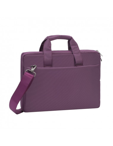 Rivacase Central borsa per notebook 33,8 cm (13.3") Valigetta ventiquattrore Porpora