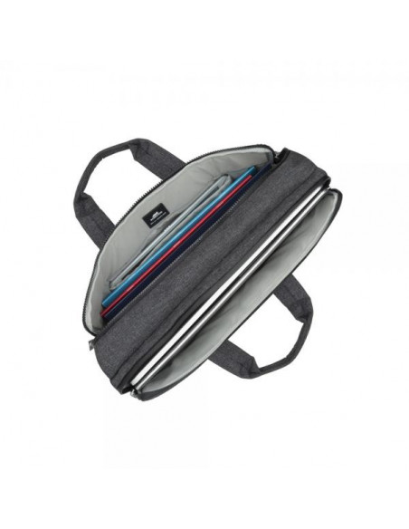 Rivacase Lantau borsa per notebook 39,6 cm (15.6") Valigetta ventiquattrore Nero, Grigio