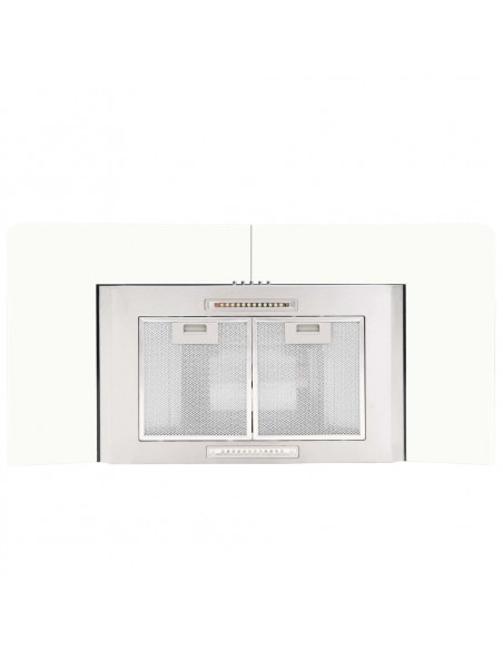 Cappa Aspirante a Muro 90 cm Acciaio Inossidabile 756 m³/h LED