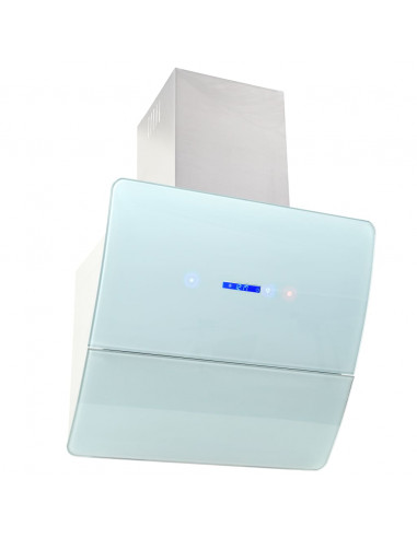 Cappa Aspirante a Muro Acciaio Inox 756 m³/h 60 cm Bianca