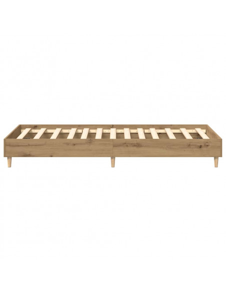 Giroletto senza Materasso Rovere Artigianale 100x200 cm