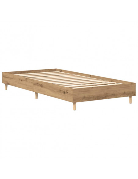 Giroletto senza Materasso Rovere Artigianale 75x190 cm