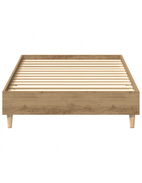 Giroletto senza Materasso Rovere Artigianale 75x190 cm