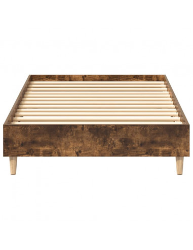 Giroletto senza Materasso Rovere Fumo 100x200 cm in Truciolato