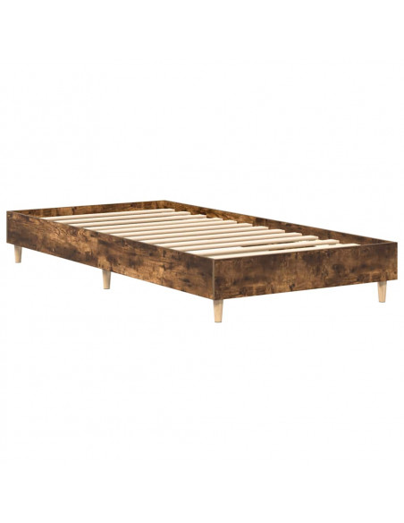 Giroletto senza Materasso Rovere Fumo 75x190 cm in Truciolato