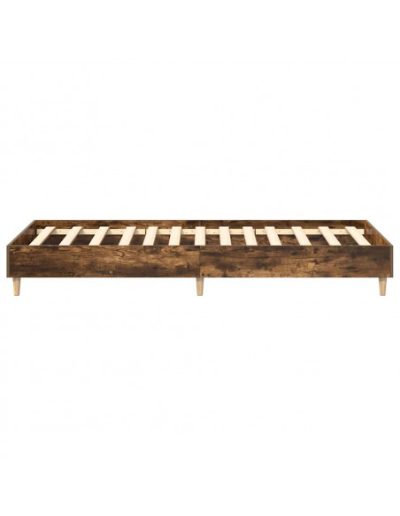 Giroletto senza Materasso Rovere Fumo 75x190 cm in Truciolato