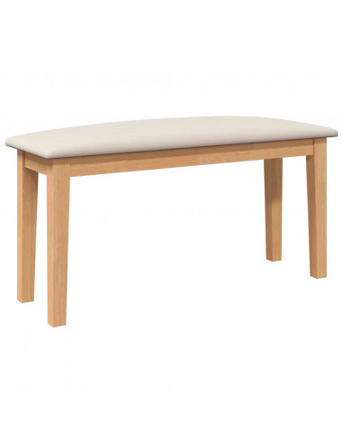 Panca 90 cm in Legno Massello di Hevea