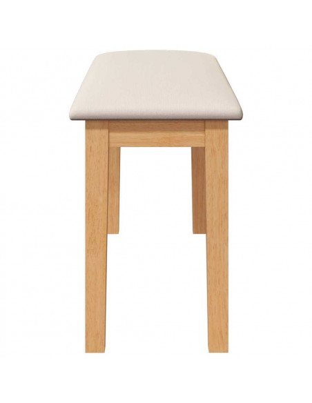 Panca 90 cm in Legno Massello di Hevea