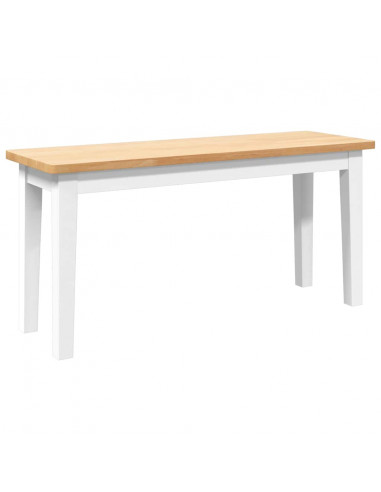 Panca 90 cm in Legno Massello di Hevea