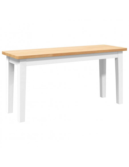 Panca 90 cm in Legno Massello di Hevea