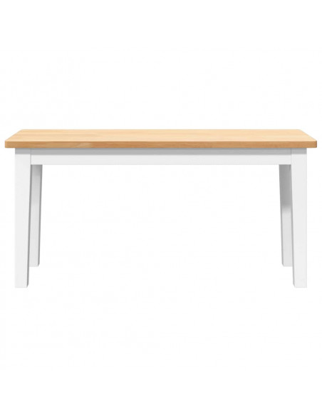 Panca 90 cm in Legno Massello di Hevea
