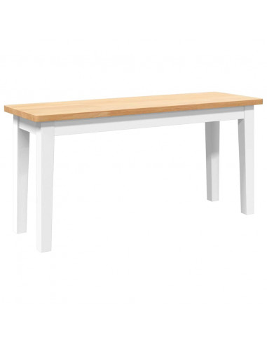 Panca 90 cm in Legno Massello di Hevea