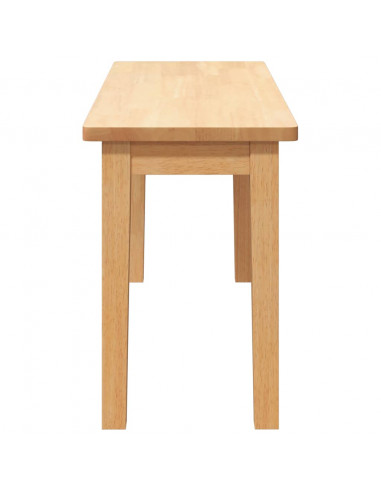 Panca 90 cm in Legno Massello di Hevea