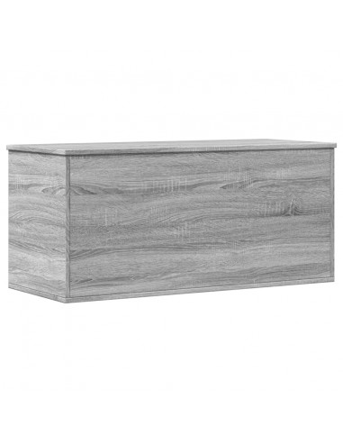 Contenitore Grigio Sonoma 100x42x46 cm Legno Multistrato