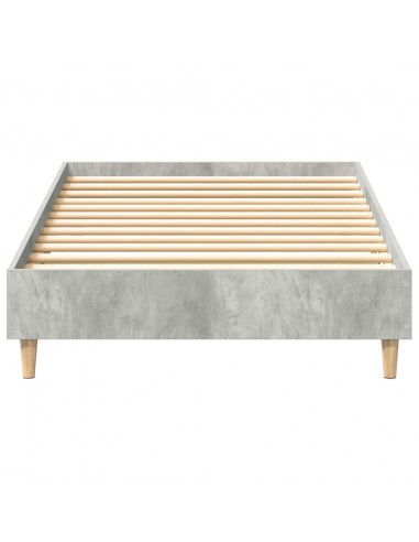 Giroletto senza Materasso Grigio Cemento 75x190 cm Truciolato