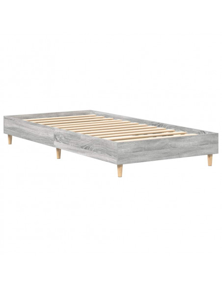 Giroletto senza Materasso Grigio Sonoma 100x200 cm Truciolato