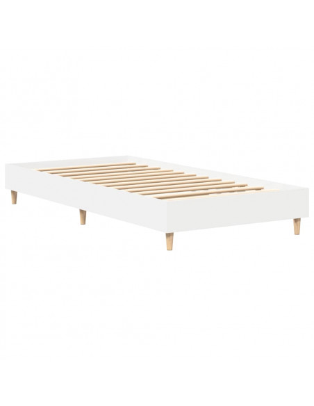 Giroletto senza Materasso Bianco 90x200 cm in Legno Multistrato