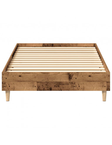 Giroletto senza Materasso Legno Antico 100x200 cm in Truciolato