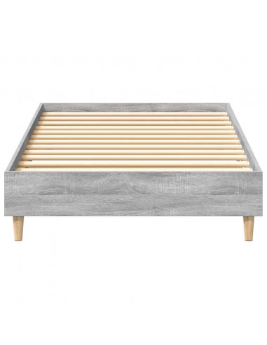 Giroletto senza Materasso Grigio Sonoma 75x190 cm in Truciolato