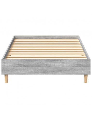 Giroletto senza Materasso Grigio Sonoma 90x190 cm in Truciolato