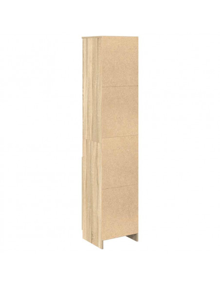 Credenza Rovere Sonoma 37,5x35x180 cm in Legno Multistrato