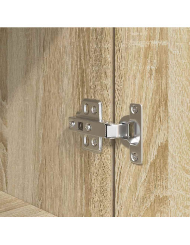 Credenza Rovere Sonoma 37,5x35x180 cm in Legno Multistrato