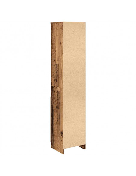 Credenza Legno Antico 37,5x35x180 cm in Truciolato