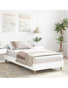 Giroletto senza Materasso Bianco 75x190 cm in Legno Multistrato 2