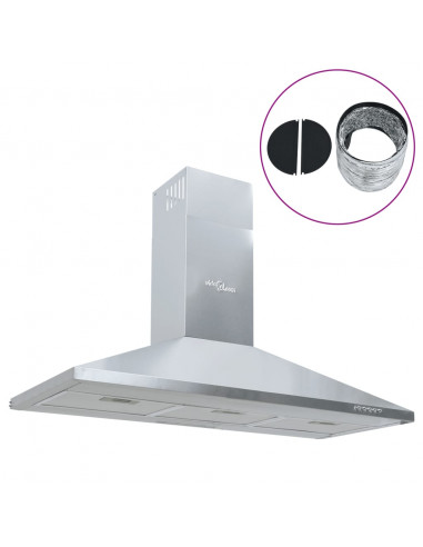 Cappa da Cucina 90 cm in Acciaio Inox