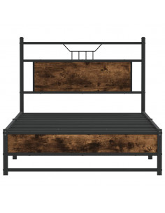 Giroletto senza Materasso Rovere Fumo 107x203 cm in Truciolato