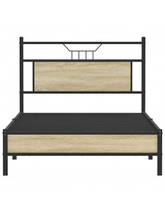 Giroletto senza Materasso Rovere Sonoma 107x203cm in Truciolato